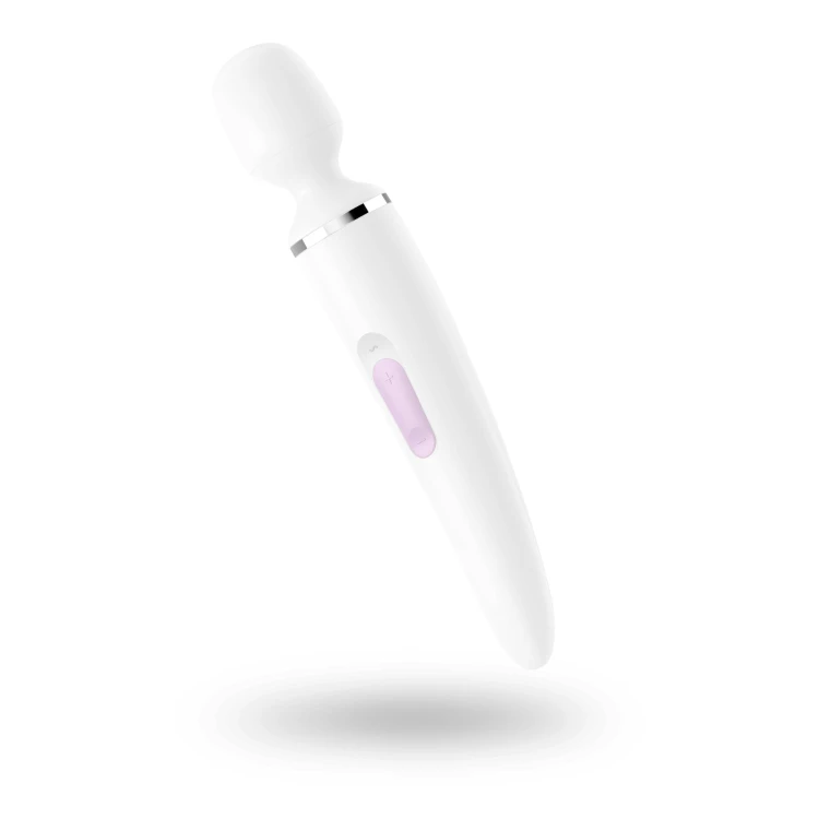 Wibrator - Satisfyer Wand-er Woman (White/Chrome)